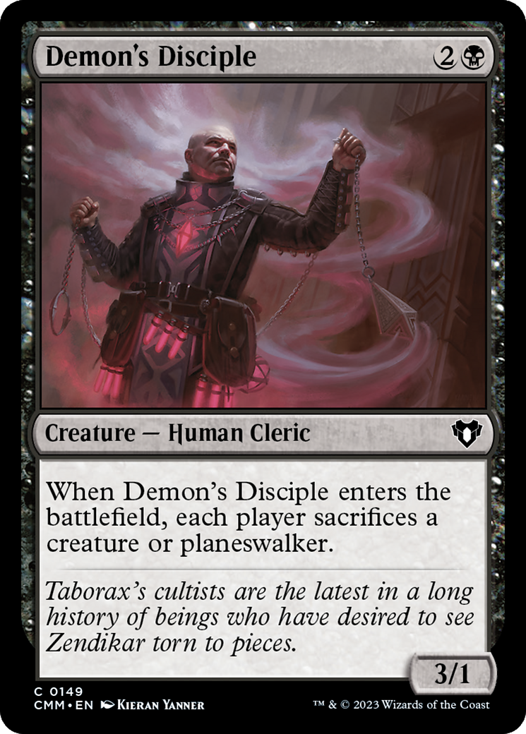 Demon's Disciple [Commander Masters] | Odin's Place
