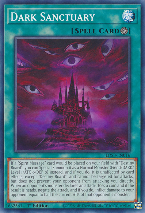 Dark Sanctuary [LDS3-EN016] Common | Odin's Place