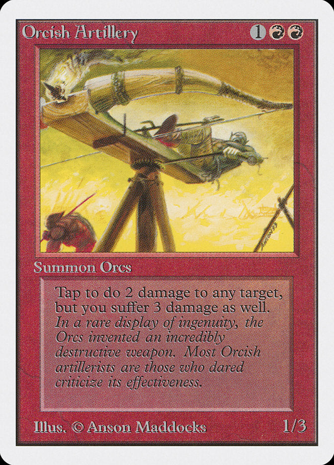 Orcish Artillery (166) [Unlimited Edition] | Odin's Place