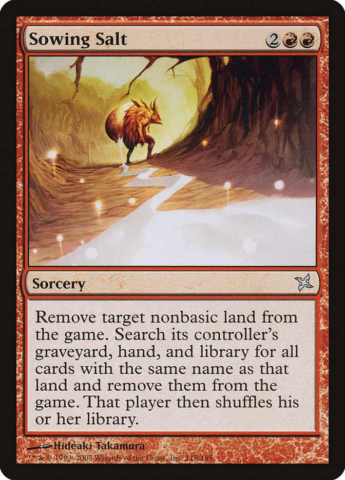 Sowing Salt (118) [Betrayers of Kamigawa] | Odin's Place