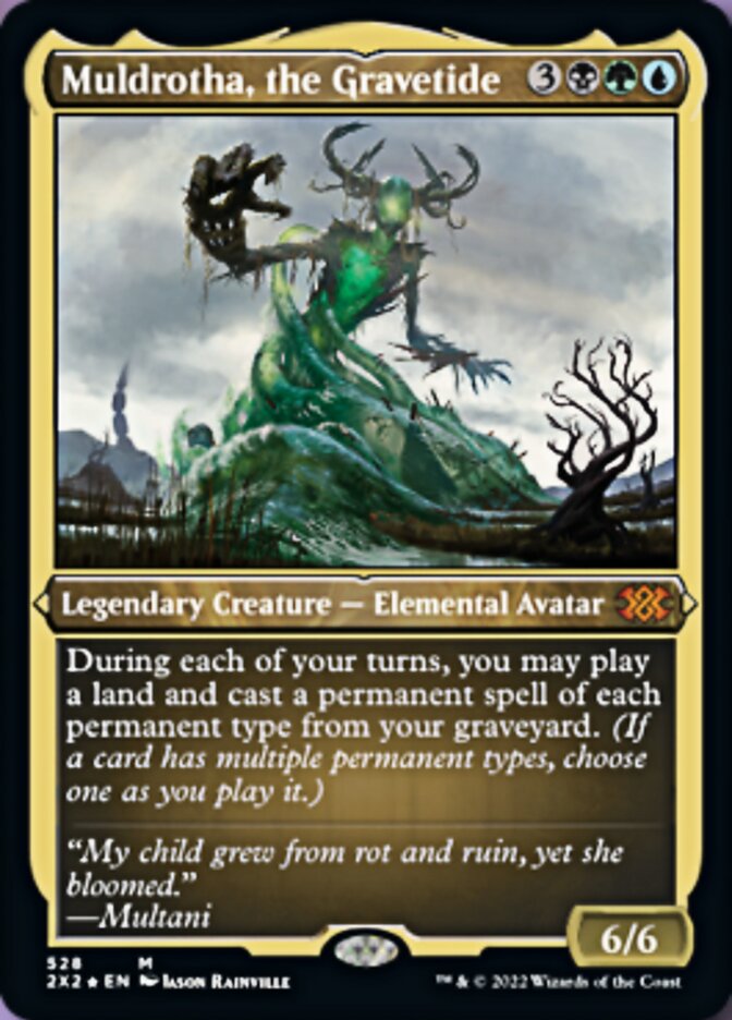 Muldrotha, the Gravetide (Foil Etched) [Double Masters 2022] | Odin's Place