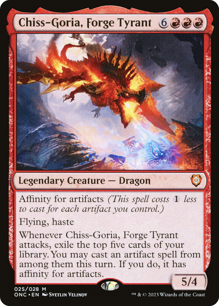 Chiss-Goria, Forge Tyrant [Phyrexia: All Will Be One Commander] | Odin's Place