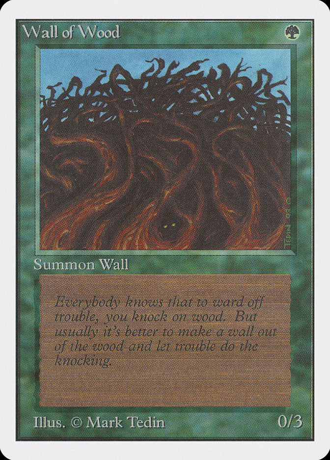 Wall of Wood (226) [Unlimited Edition] | Odin's Place