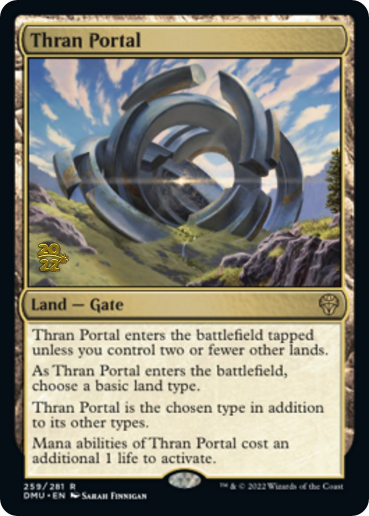 Thran Portal [Dominaria United Prerelease Promos] | Odin's Place