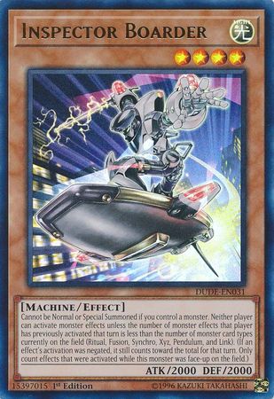 Inspector Boarder [DUDE-EN031] Ultra Rare | Odin's Place