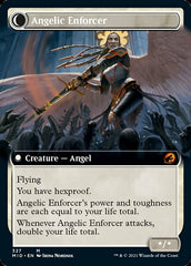 Enduring Angel // Angelic Enforcer (Extended Art) [Innistrad: Midnight Hunt] | Odin's Place