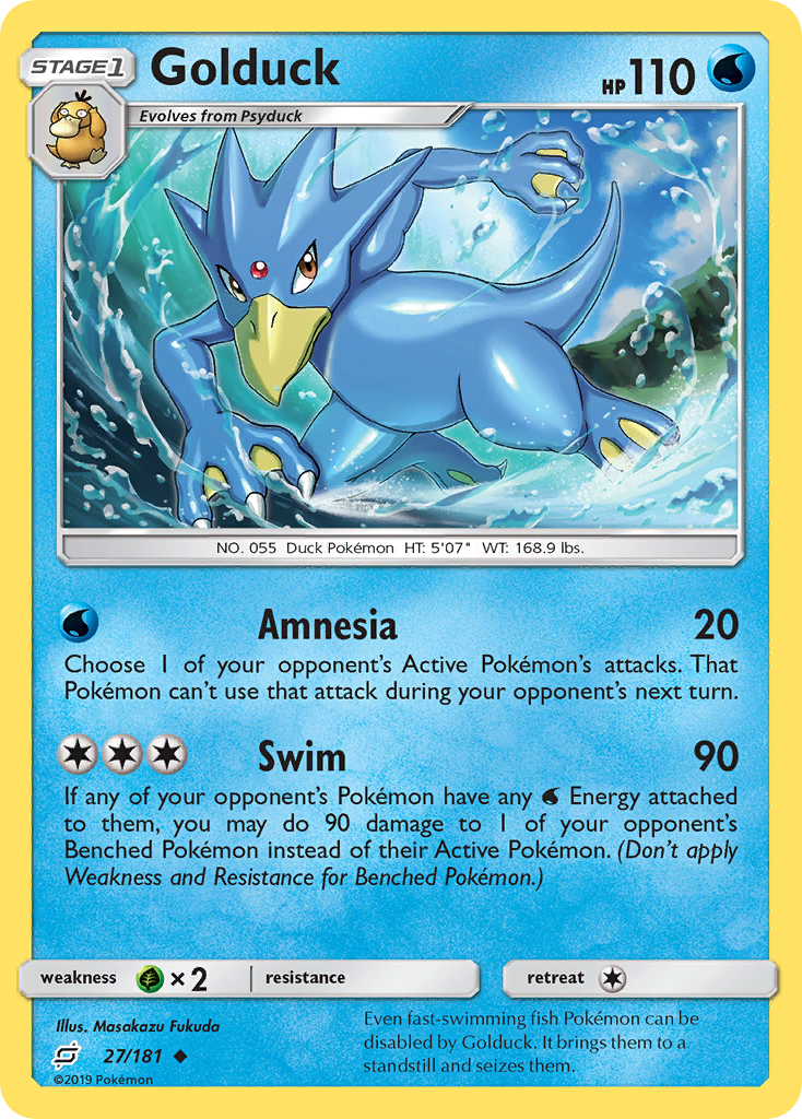 Golduck (27/181) [Sun & Moon: Team Up] | Odin's Place