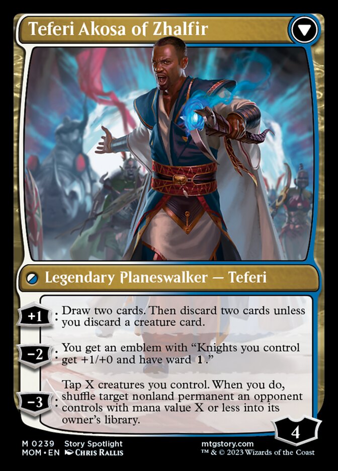 Invasion of New Phyrexia // Teferi Akosa of Zhalfir [March of the Machine] | Odin's Place