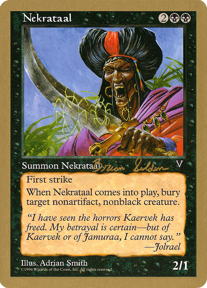Nekrataal (Brian Selden) [World Championship Decks 1998] | Odin's Place