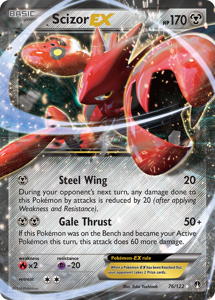 Scizor EX (76/122) [XY: BREAKpoint] | Odin's Place