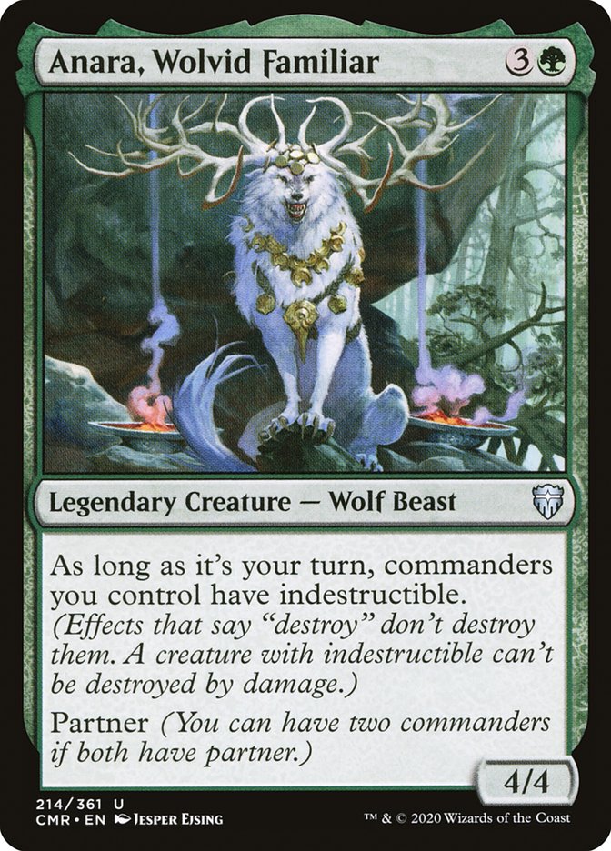 Anara, Wolvid Familiar [Commander Legends] | Odin's Place