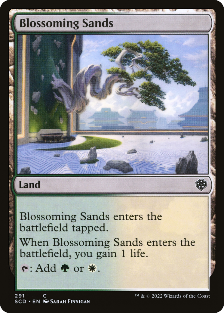 Blossoming Sands [Starter Commander Decks] | Odin's Place