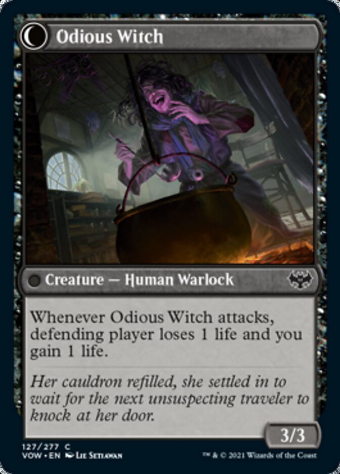 Ragged Recluse // Odious Witch [Innistrad: Crimson Vow] | Odin's Place