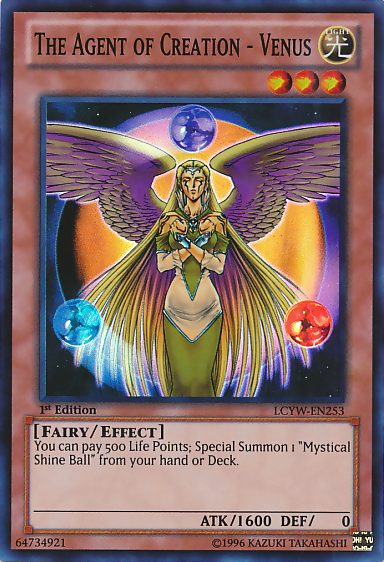 The Agent of Creation - Venus [LCYW-EN253] Super Rare | Odin's Place