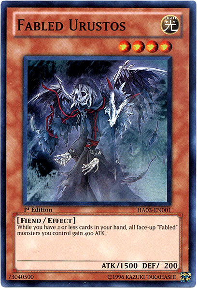 Fabled Urustos [HA03-EN001] Super Rare | Odin's Place
