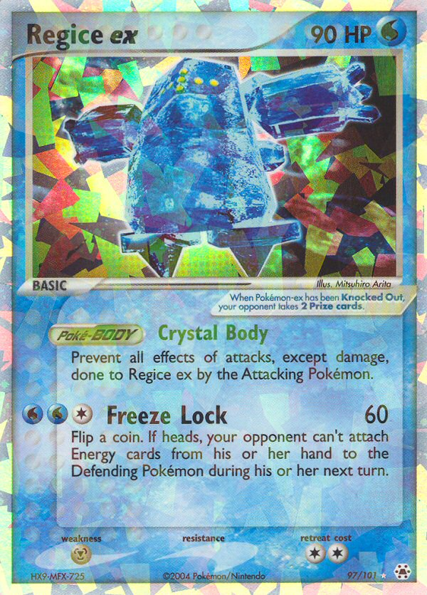 Regice ex (97/101) [EX: Hidden Legends] | Odin's Place
