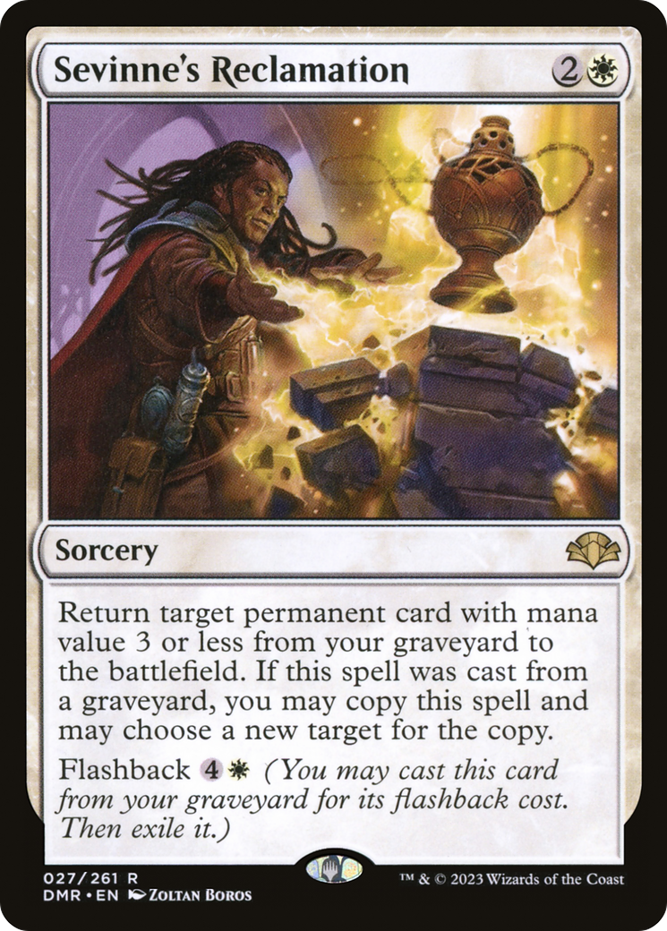 Sevinne's Reclamation [Dominaria Remastered] | Odin's Place