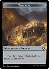 Treasure // Cat (0005) Double-Sided Token [Commander Masters Tokens] | Odin's Place
