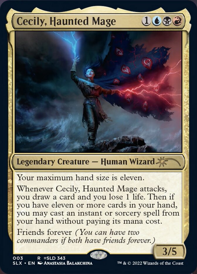 Cecily, Haunted Mage [Secret Lair: Universes Within] | Odin's Place