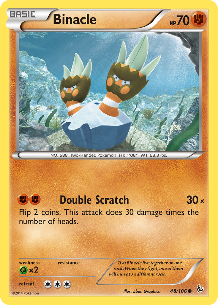 Binacle (48/106) [XY: Flashfire] | Odin's Place