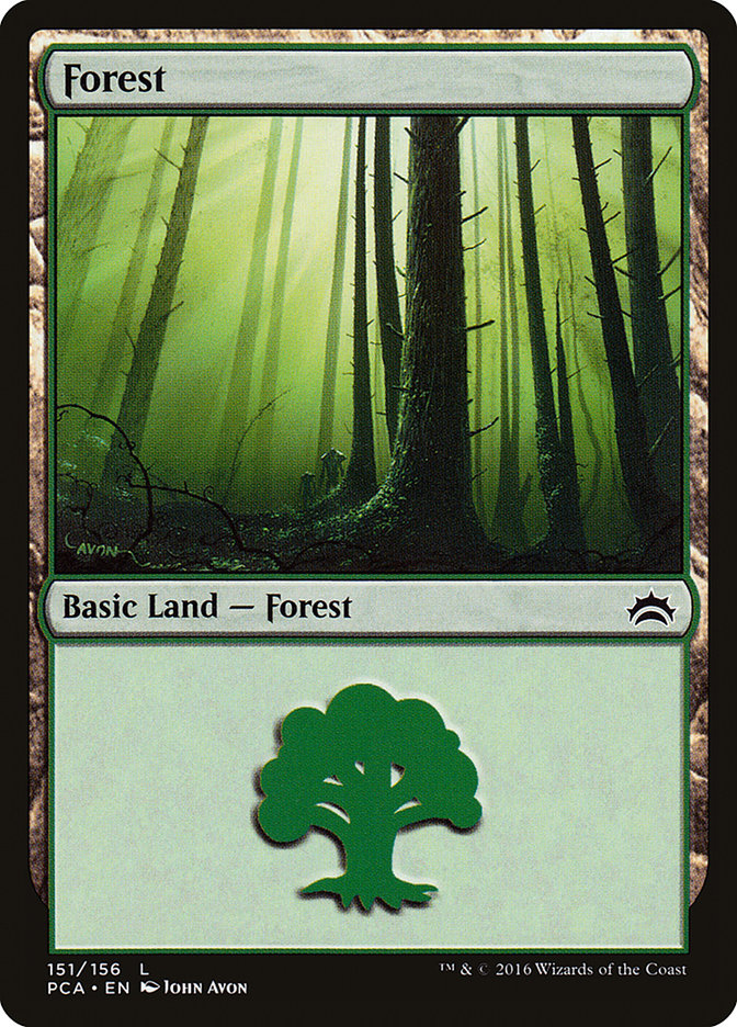 Forest (151) [Planechase Anthology] | Odin's Place