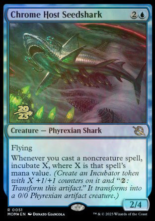 Chrome Host Seedshark [March of the Machine Prerelease Promos] | Odin's Place