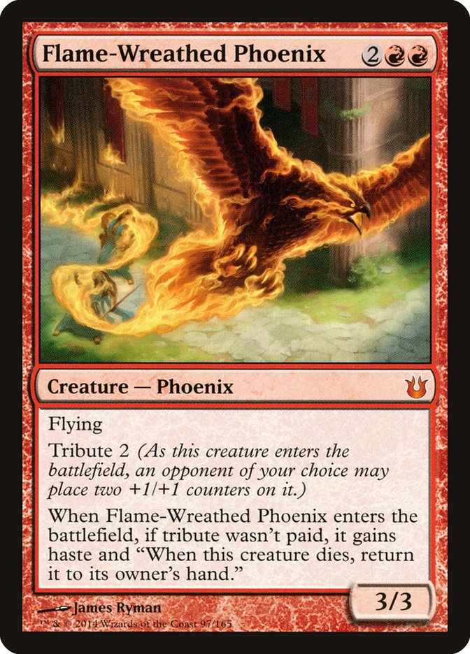 Flame-Wreathed Phoenix (97) [Born of the Gods] | Odin's Place