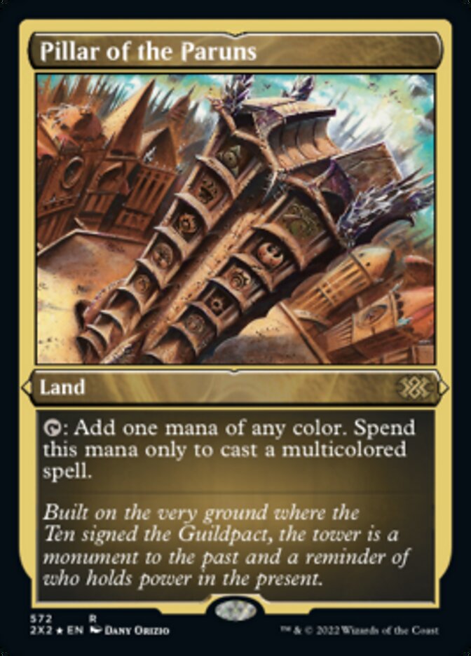 Pillar of the Paruns (Foil Etched) [Double Masters 2022] | Odin's Place
