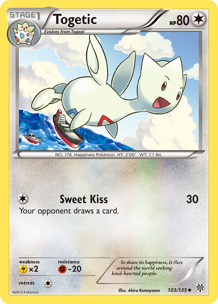 Togetic (103/135) [Black & White: Plasma Storm] | Odin's Place