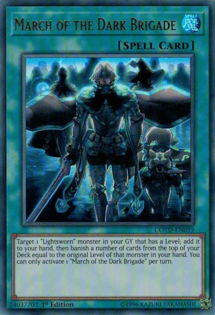 March of the Dark Brigade [COTD-EN059] Ultra Rare | Odin's Place