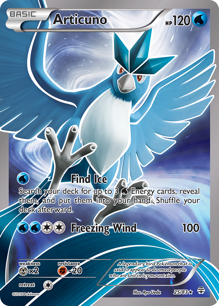 Articuno (25/83) [XY: Generations] | Odin's Place