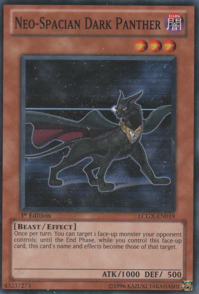 Neo-Spacian Dark Panther [LCGX-EN019] Common | Odin's Place