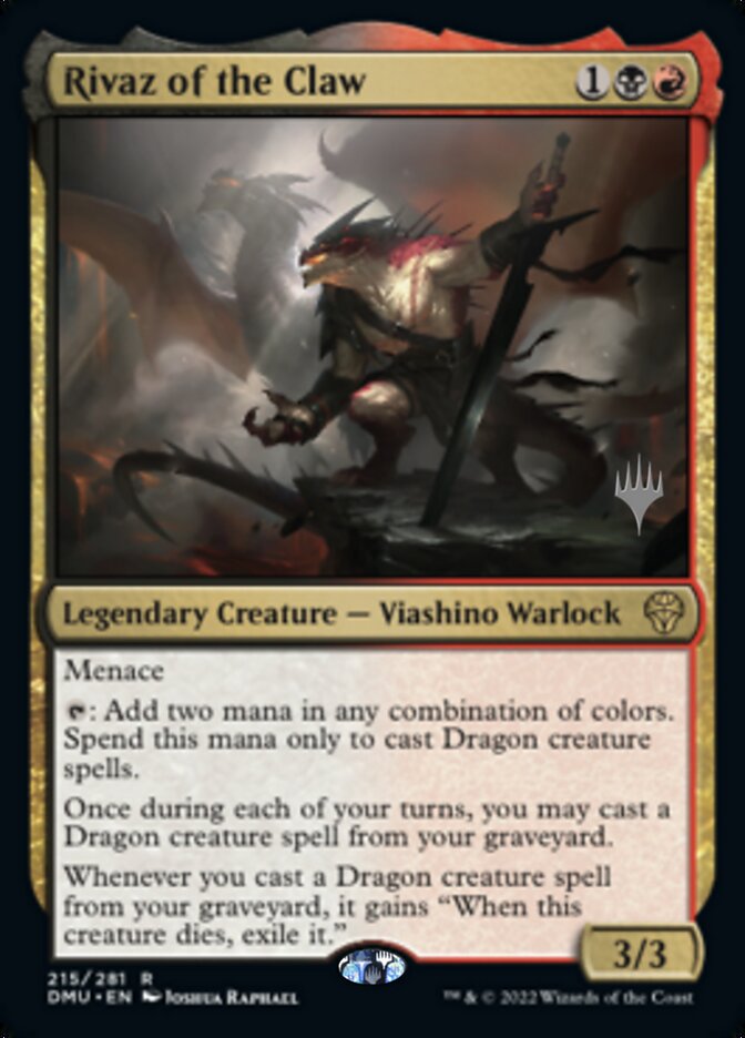 Rivaz of the Claw (Promo Pack) [Dominaria United Promos] | Odin's Place