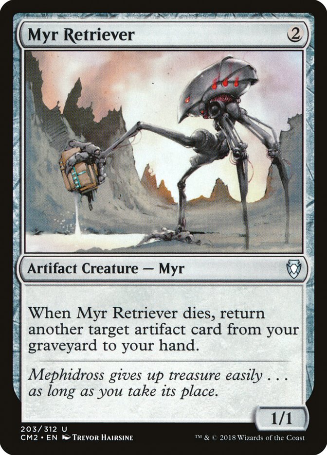 Myr Retriever (203) [Commander Anthology Volume II] | Odin's Place