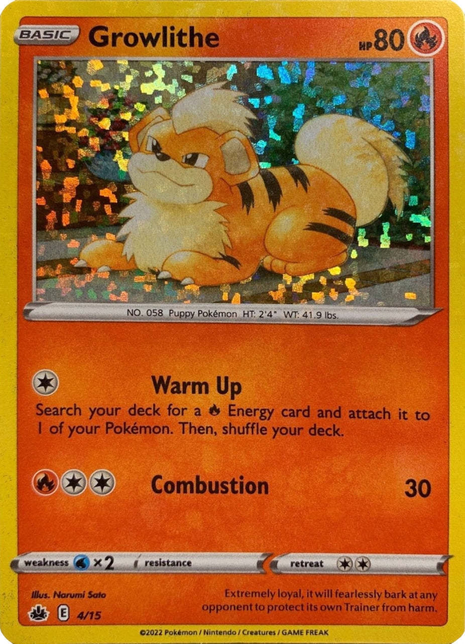 Growlithe (4/15) [McDonald's Promos: Match Battle] | Odin's Place