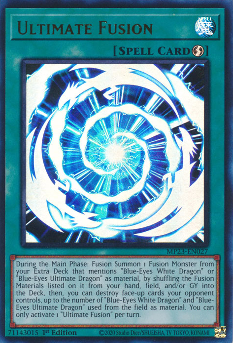 Ultimate Fusion [MP23-EN027] Ultra Rare | Odin's Place