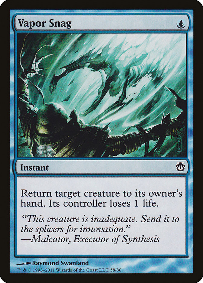 Vapor Snag (58) [Duel Decks: Ajani vs. Nicol Bolas] | Odin's Place