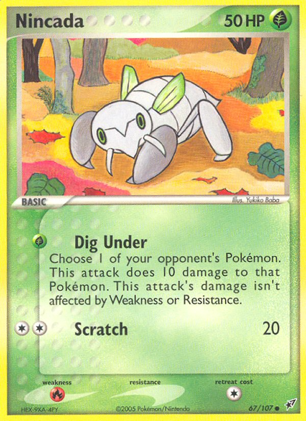 Nincada (67/107) [EX: Deoxys] | Odin's Place