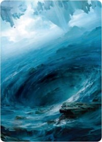 Island 3 Art Card [Zendikar Rising Art Series] | Odin's Place