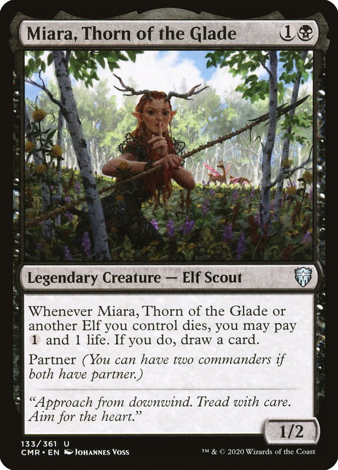 Miara, Thorn of the Glade [Commander Legends] | Odin's Place