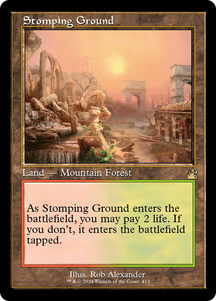 Stomping Ground (Retro) [Ravnica Remastered] | Odin's Place