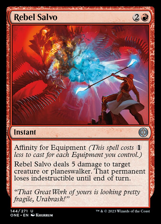 Rebel Salvo [Phyrexia: All Will Be One] | Odin's Place