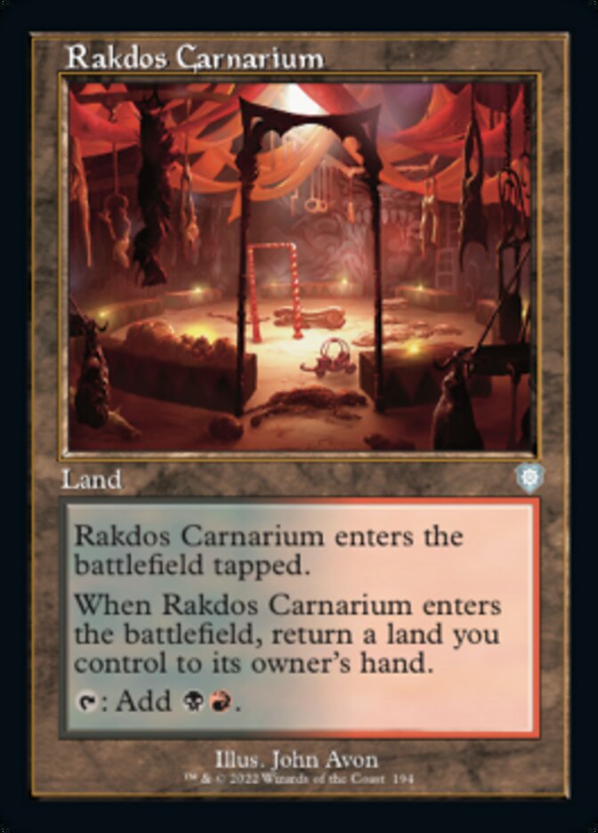 Rakdos Carnarium (Retro) [The Brothers' War Commander] | Odin's Place