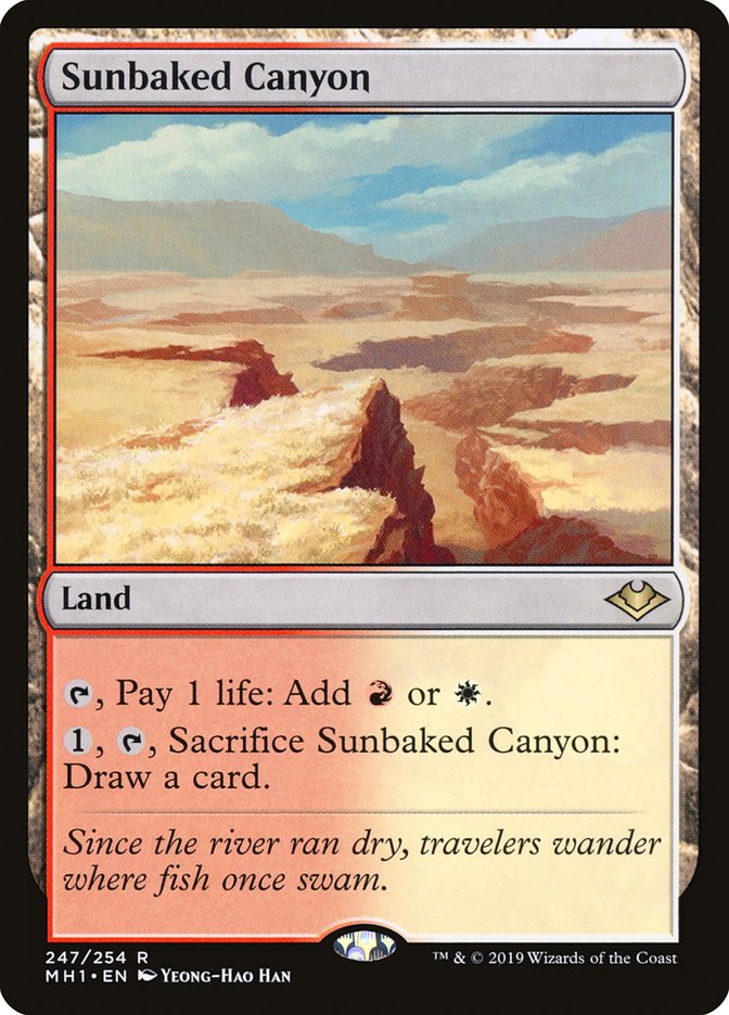 Sunbaked Canyon (247) [Modern Horizons] | Odin's Place