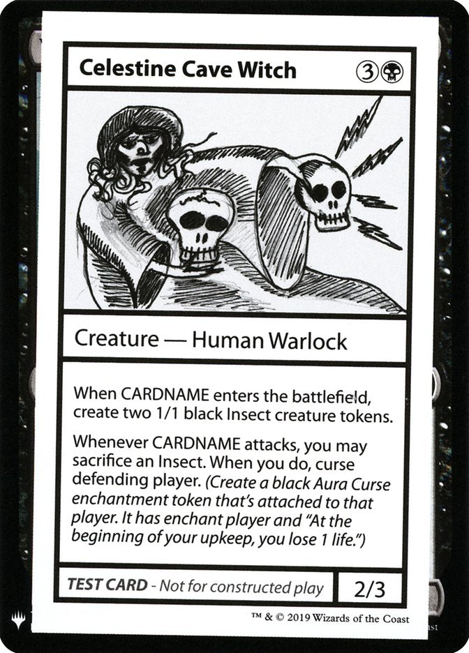 Celestine Cave Witch [Mystery Booster Playtest Cards] | Odin's Place