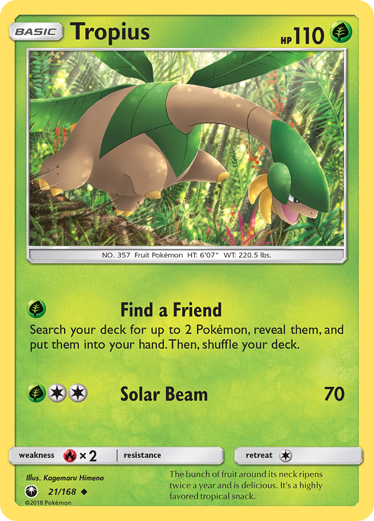 Tropius (21/168) [Sun & Moon: Celestial Storm] | Odin's Place