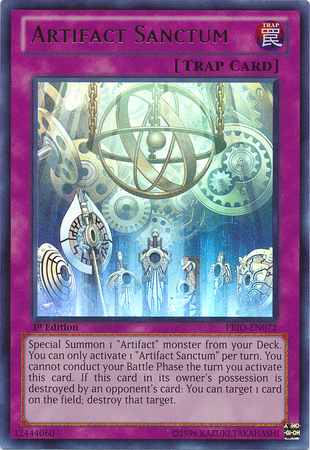 Artifact Sanctum [PRIO-EN072] Ultra Rare | Odin's Place