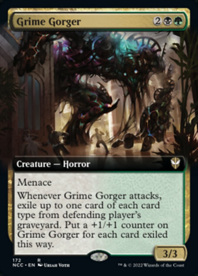 Grime Gorger (Extended Art) [Streets of New Capenna Commander] | Odin's Place