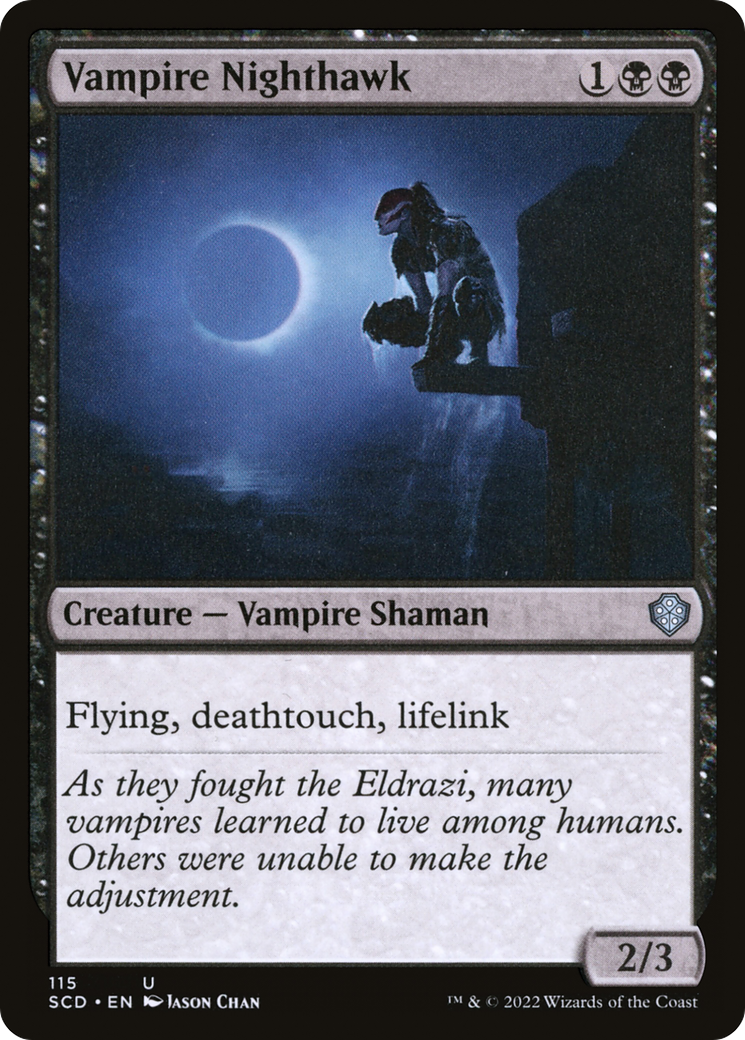 Vampire Nighthawk [Starter Commander Decks] | Odin's Place