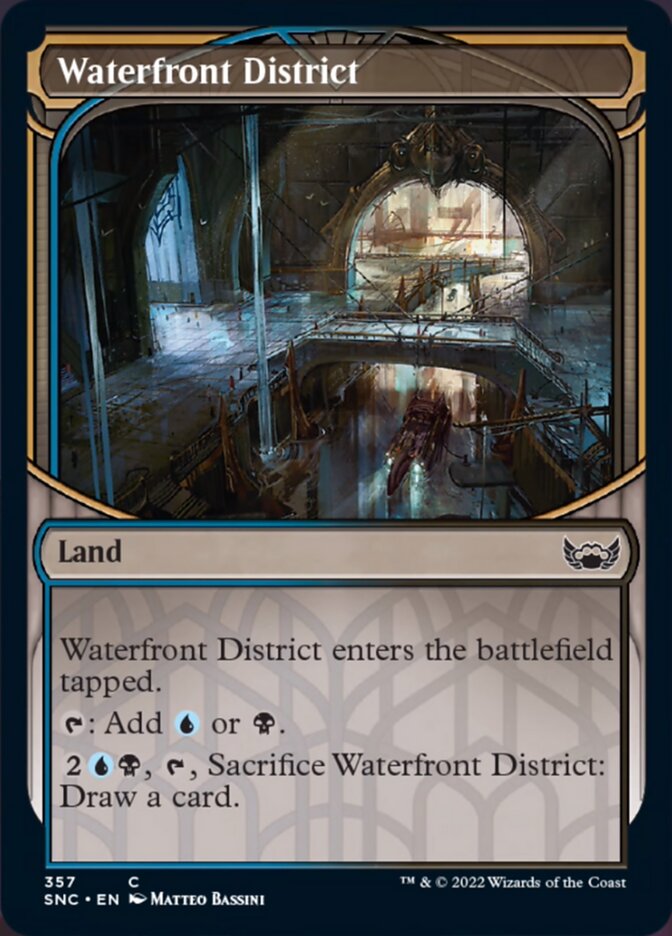 Waterfront District (Showcase Skyscraper) [Streets of New Capenna] | Odin's Place